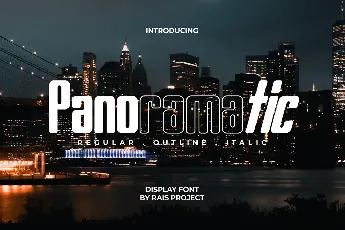 Panoramatic Demo font