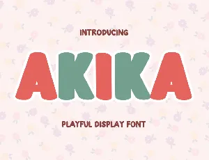 AKIKA font