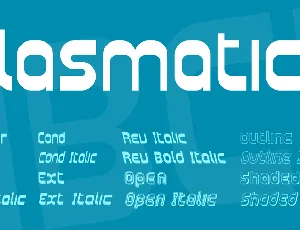 Plasmatica font