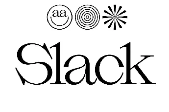 Slack Light font