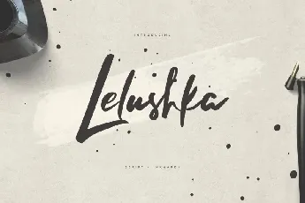 Lelushka Script font