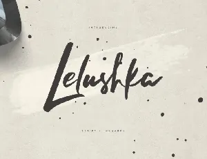 Lelushka Script font