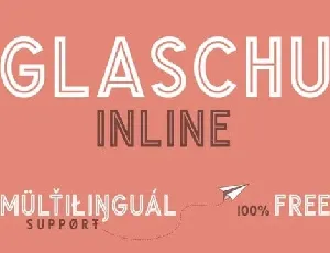 Glaschu Sans Serif font