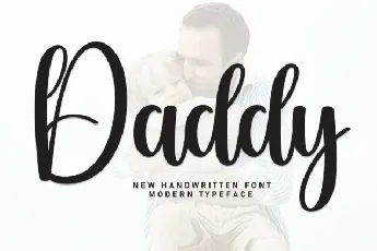 Daddy Script font