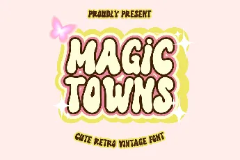 MAGIC TOWNS font