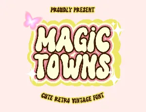 MAGIC TOWNS font