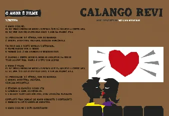 CalangoRevi font