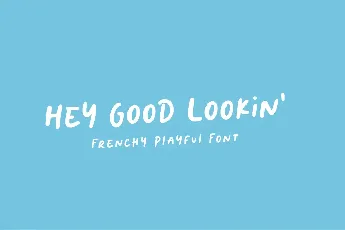 Frenchy font