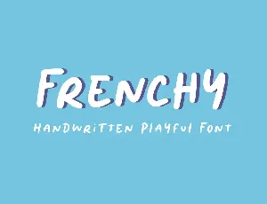 Frenchy font