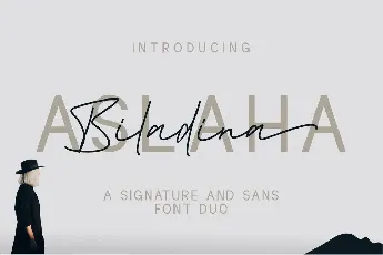 Aslaha Biladina Duo font