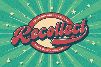 Recollect font