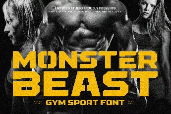 NCL Monster Beast font