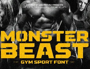 NCL Monster Beast font