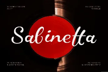 CF Sabinetta font