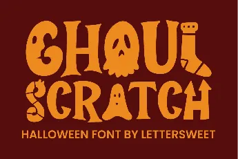 Ghoul Scratch Demo font