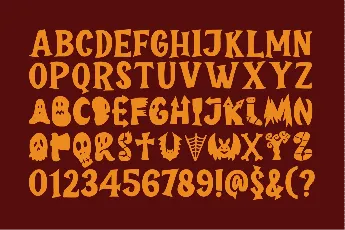 Ghoul Scratch Demo font