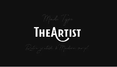 TheArtist font