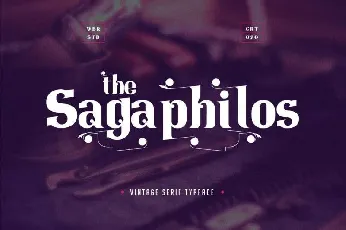 Sagaphilos font