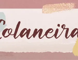 Colaneira Demo font