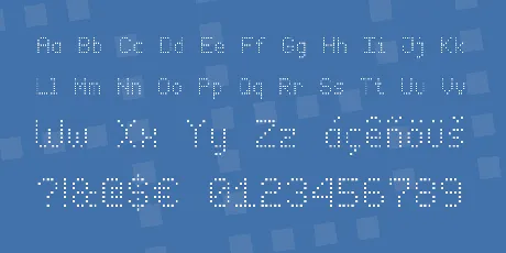 Enhanced Dot Digital-7 font