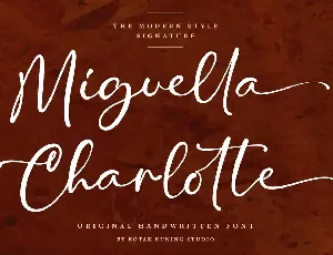 Miguella Charlotte font