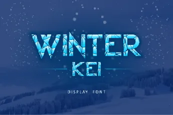 Winter Kei font