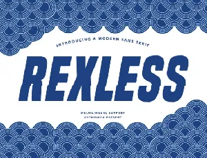 Rexless font