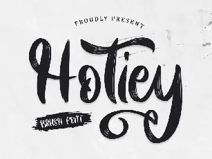 Hotiey Personal Use font