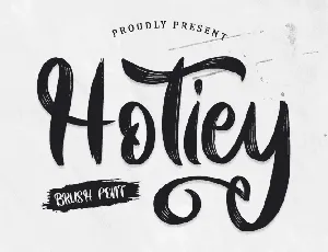 Hotiey Personal Use font