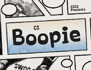 CS Boopie font