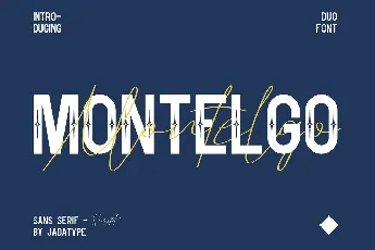 Montelgo font