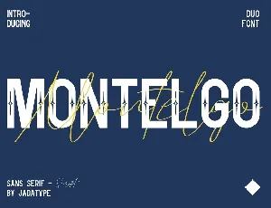 Montelgo font