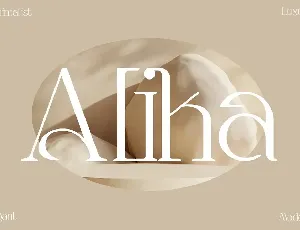 Alika font