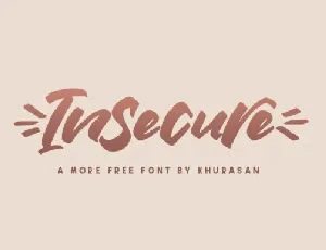 Insecure font