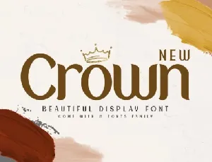 New Crown Sans Display font