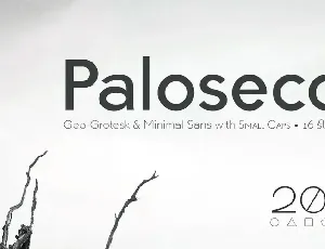 Paloseco Geo-Grotesk font