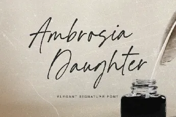 Ambrosia Daughter font