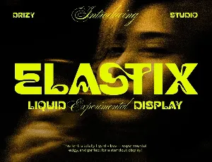 Elastix font