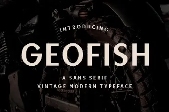 Geofish font