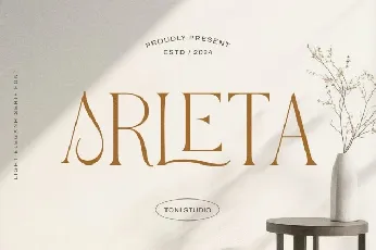 Arleta font