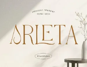 Arleta font