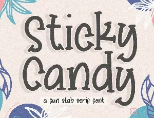 Sticky Candy font