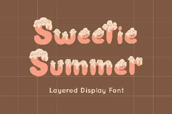 Sweetie Summer - Personal Use font