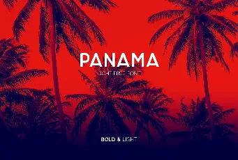 Panama font