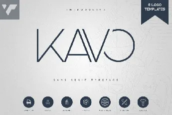 Kavo Sans Serif Typeface font