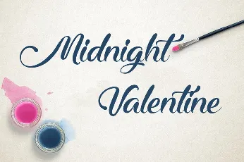 Midnight Valentine font