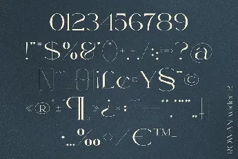 Rowan font