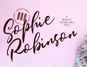 Sophie Robinson font