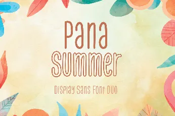 Pana Summer font