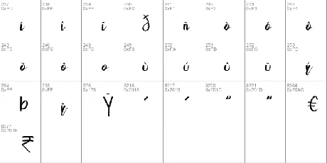 Telor font